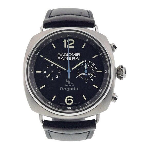 Panerai Radiomir Regatta Titanium Black Dial 47mm Automatic Men’s Watch PAM00343 - Picture 1 of 8